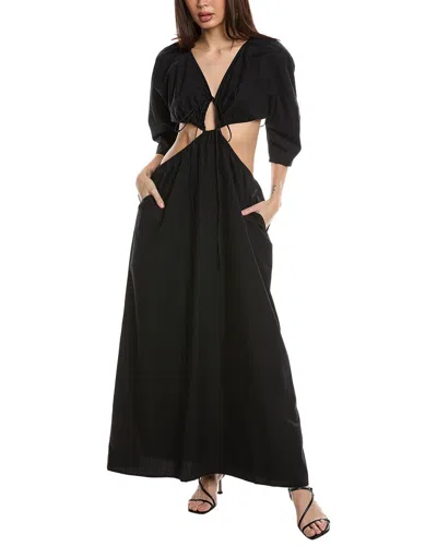 Mara Hoffman Shaina Maxi Dress In Black