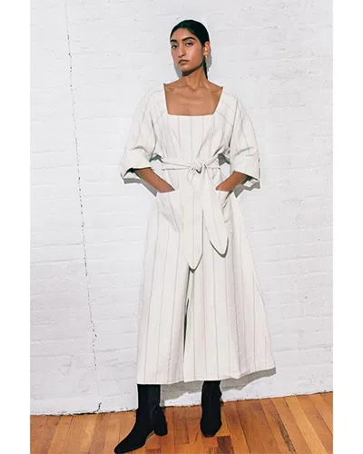 Mara Hoffman Shay Midi Dress In Neutral
