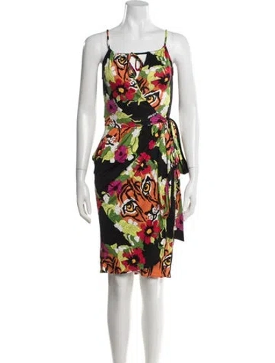 Pre-owned Mara Hoffman Silk Mini Dress In Neutral