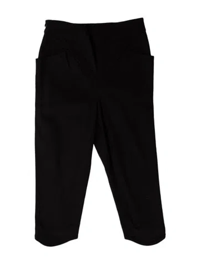 Pre-owned Mara Hoffman Skinny Leg Pants In Black