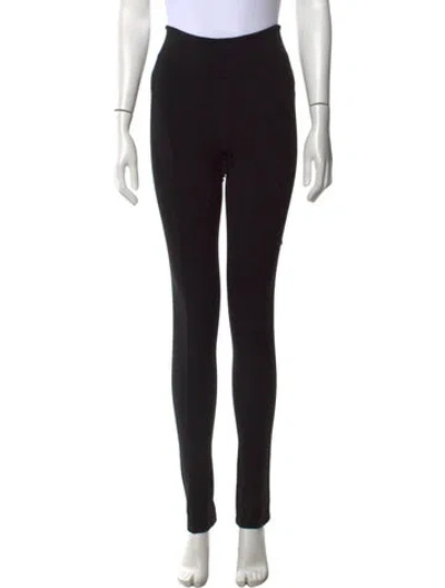 Pre-owned Mara Hoffman Skinny Leg Pants In Black