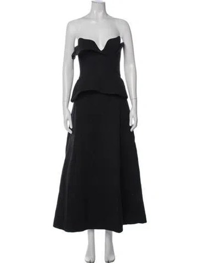 Pre-owned Mara Hoffman Skirt Set In Gray