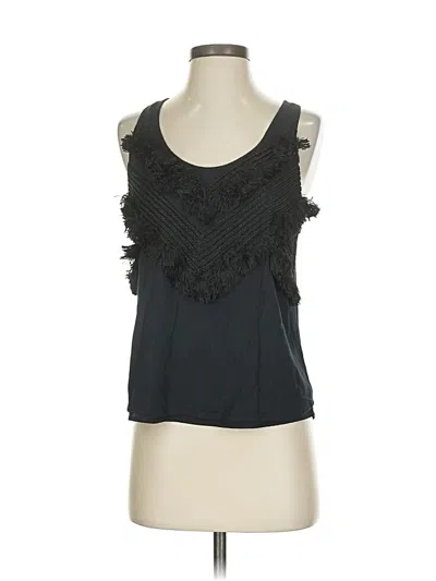 Pre-owned Mara Hoffman Sleeveless Blouse In Black
