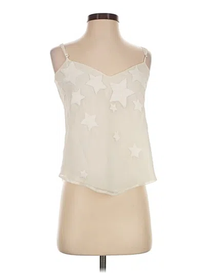 Pre-owned Mara Hoffman Sleeveless Blouse In Ivory