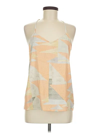 Pre-owned Mara Hoffman Sleeveless Blouse In Tan
