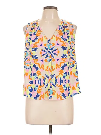 Pre-owned Mara Hoffman Sleeveless T-shirt In Orange
