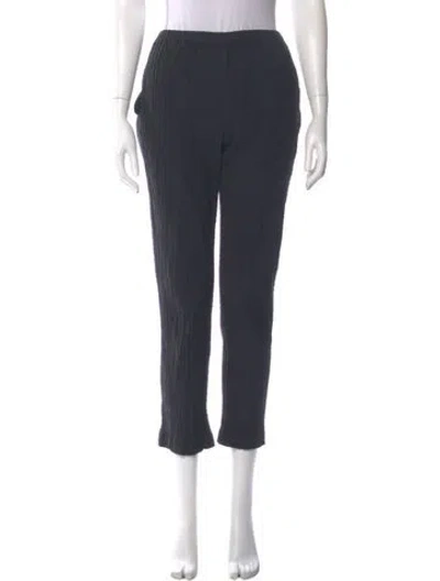 Pre-owned Mara Hoffman Straight Leg Pants In Gray