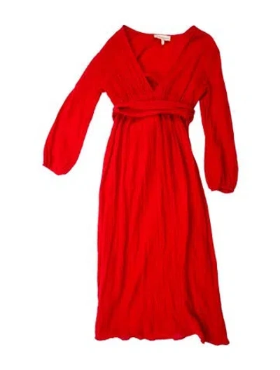 Pre-owned Mara Hoffman Strapless Long Dress In Multi