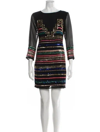 Pre-owned Mara Hoffman Striped Mini Dress