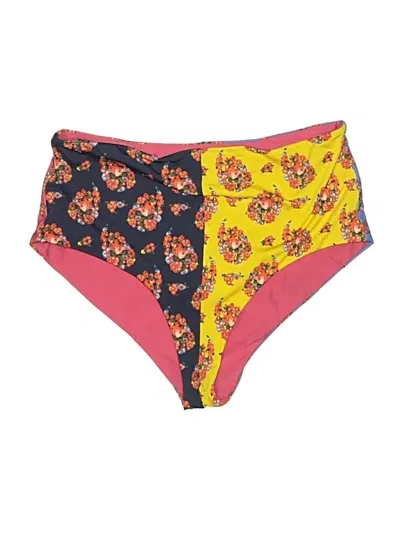 Pre-owned Mara Hoffman Swimsuit Bottoms In Yellow