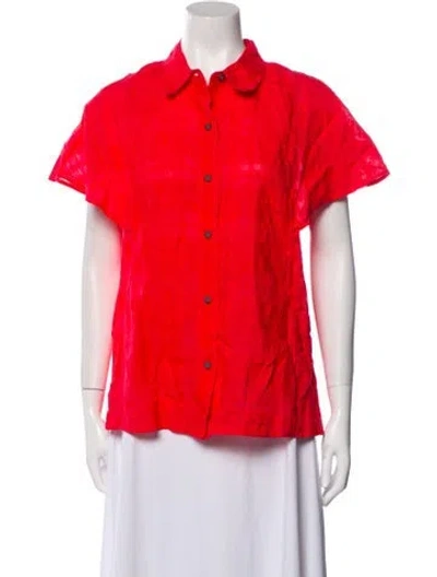 Pre-owned Mara Hoffman Top In Pink