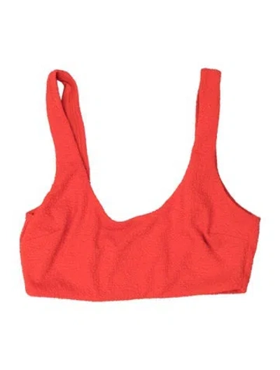 Pre-owned Mara Hoffman Top In Red