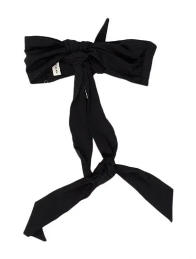 Pre-owned Mara Hoffman Top W/ Tags In Black