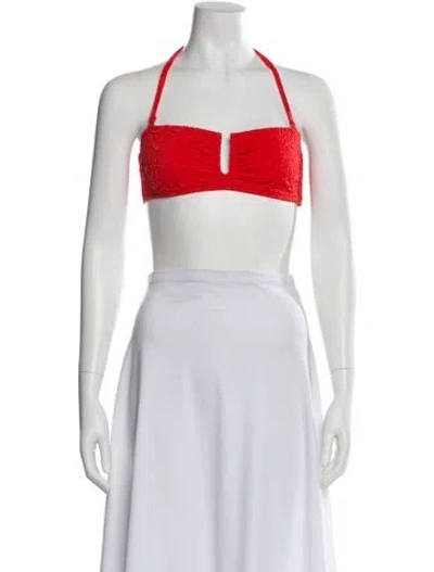 Pre-owned Mara Hoffman Top W/ Tags In White