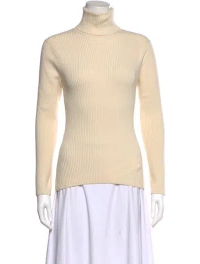 Pre-owned Mara Hoffman Turtleneck Sweater W/ Tags In Neutral
