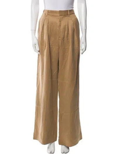 Pre-owned Mara Hoffman Wide Leg Pants In Neutral