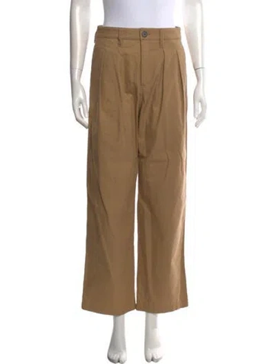 Pre-owned Mara Hoffman Wide Leg Pants In Neutrals