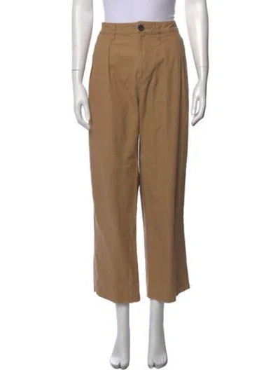 Pre-owned Mara Hoffman Wide Leg Pants In Neutrals