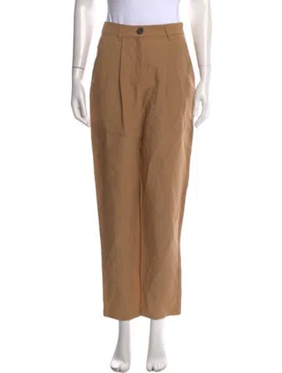 Pre-owned Mara Hoffman Wide Leg Pants In Neutrals