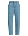 Mara Hoffman Woman Jeans Blue Size 16 Organic Cotton In Blue