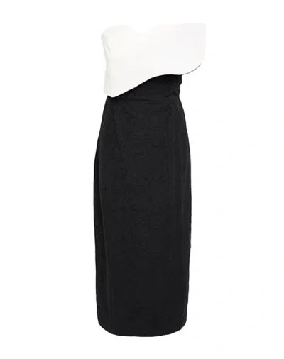 Mara Hoffman Woman Midi Dress Black Size 14 Organic Cotton