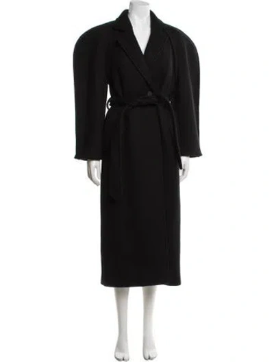 Pre-owned Mara Hoffman Wool Coat W/ Tags In Black