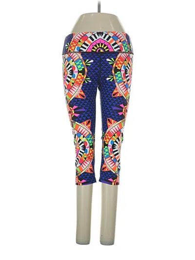 Pre-owned Mara Hoffman Yoga Pants In Blue