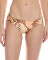 Mara Hoffman Zoa Bikini Bottom In Yellow