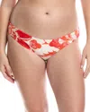 Mara Hoffman Zoa Bikini Bottom In Red