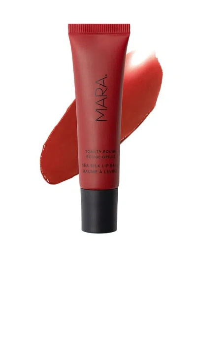 Mara Hydrating Sea Silk Lip Balm Treatment In Toasty Rouge