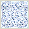 Maraethra Women's Blue Elements Silk Square Scarf In Blue