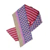 Maraethra Women's Circus Wide Silk Tie Scarf