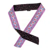Maraethra Women's Flower Bomb Silk Tie Scarf Pink In Pink