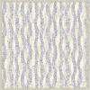 Maraethra Women's The Way Of Water Silk Square Scarf In Blue/white/yellow
