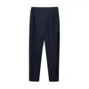 MARALIANA WOMEN'S BLUE NILA ENVELOPE WOOL NAVY PANTS