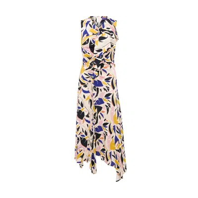 Maraliana Women's Elsa Asymmetric Viscose Midi Dress In Multi