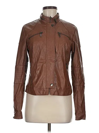 Pre-owned Maralyn & Me Jacket In Brown