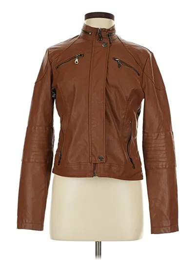 Pre-owned Maralyn & Me Jacket In Brown