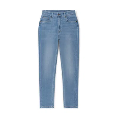 Marame Blue Slim Leg Jeans - Light Wash Denim