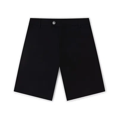 Marame Men's Classic Chino Shorts - Black In Animal Print