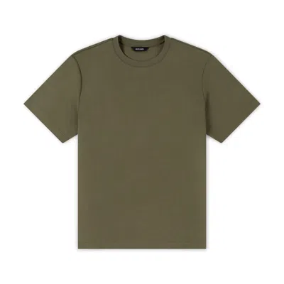 Marame Men's Green Relaxed Fit T-shirt - Olive