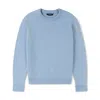 Marame Men's Italian Merino Wool Knit Jumper - Blushing Blue In Blue