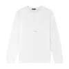 Marame Men's Lyocell Blend Long Sleeve Logo T-shirt - White In Animal Print