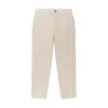 Marame Men's Neutrals Linen Blend Trouser - Wovern Sand