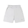 Marame Men's Portuguese Cotton Fleece Lounge Shorts - Ash White In White