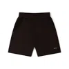 Marame Men's Portuguese Cotton Fleece Lounge Shorts - Smoked Brown In Brown