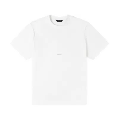 Marame Men's Relaxed Fit Logo T-shirt - White