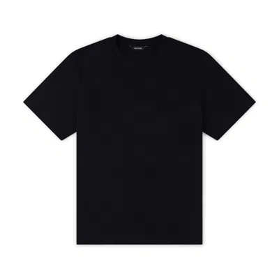Marame Men's White Relaxed Fit T-shirt - Black