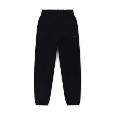 Marame Mens Portuguese Cotton Fleece Joggers - Black