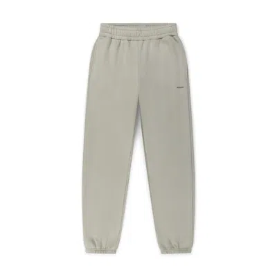 Marame Mens Portuguese Cotton Fleece Joggers - Wolf Grey In Animal Print